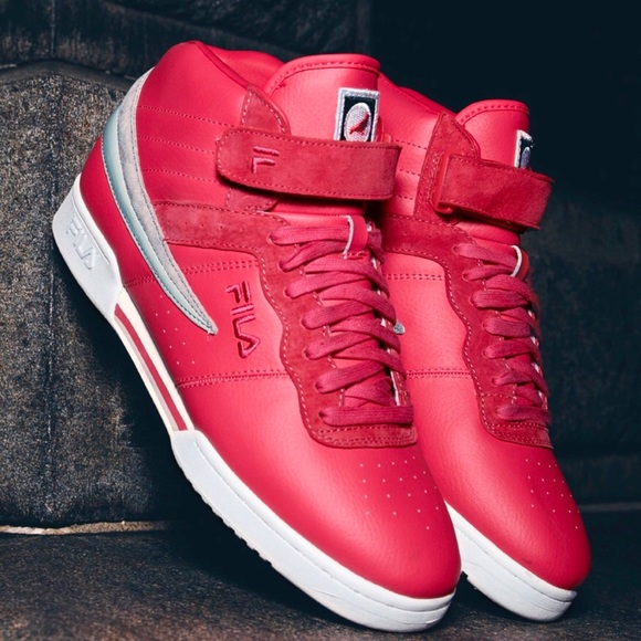 fila hot pink sneakers